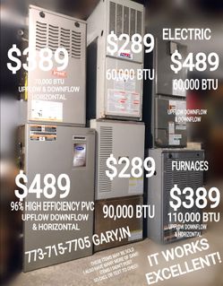 Furnace water heater ac air conditioner coil condenser