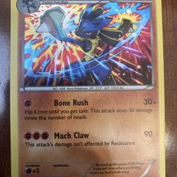 Pokemon Lucario XY140 XY Black Star Promo Holo 2016 NM
