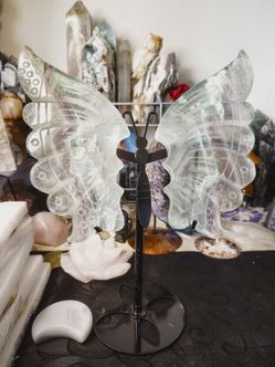 Hand Carved Flourite Butterfly