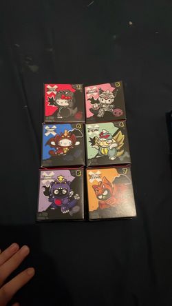 Hello kitty x Godzilla Mcdonalds Toys