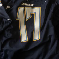 Jersey Chargers Rivers 