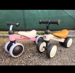 Two Avenor Retrospec Baby Balance Bikes