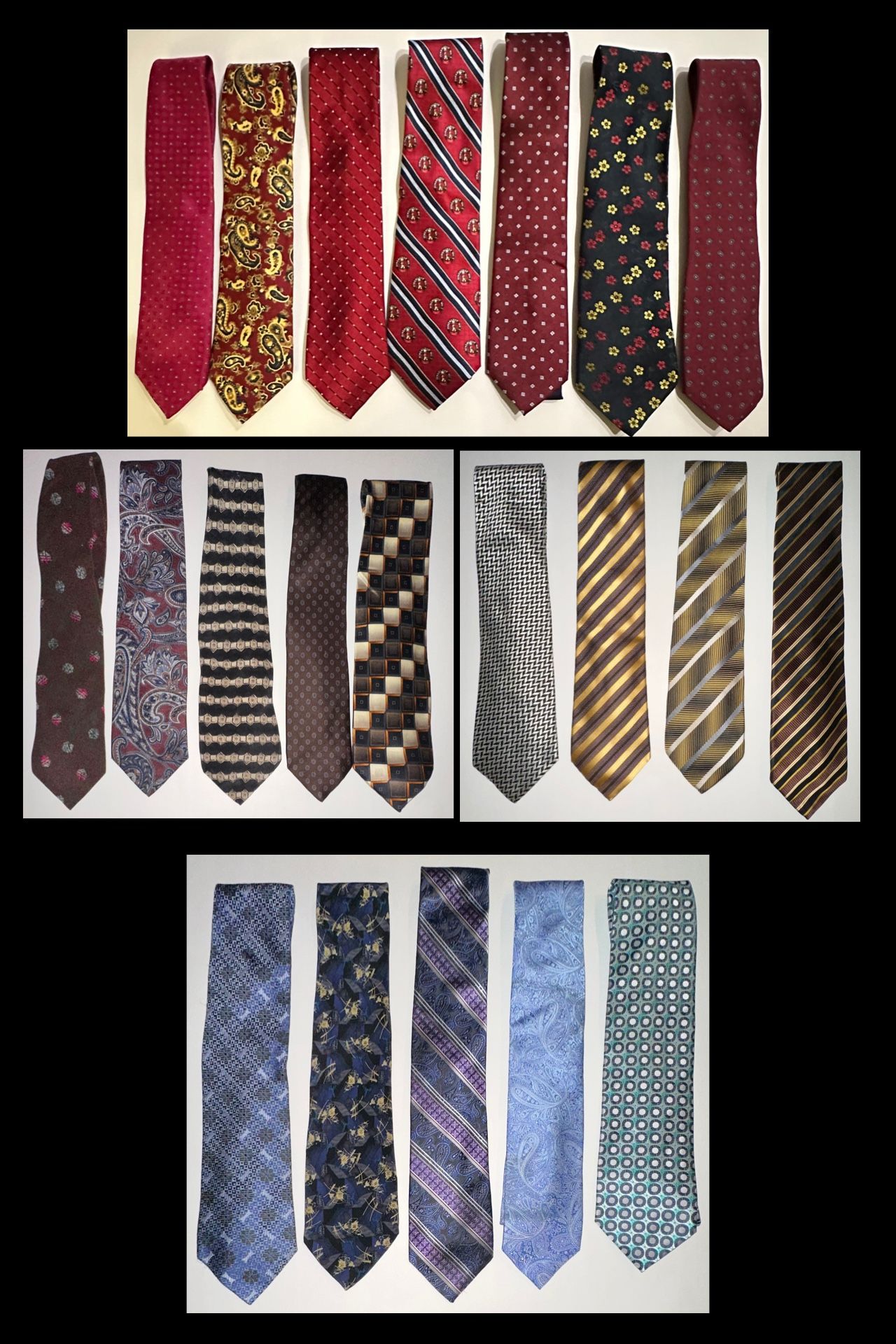 Variety Of Men’s Ties
