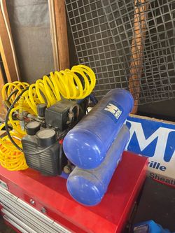 WEN Portable Twin Tank Air Compressor