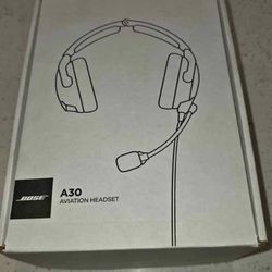 The Bose A30 Aviation Headset with Bluetooth 