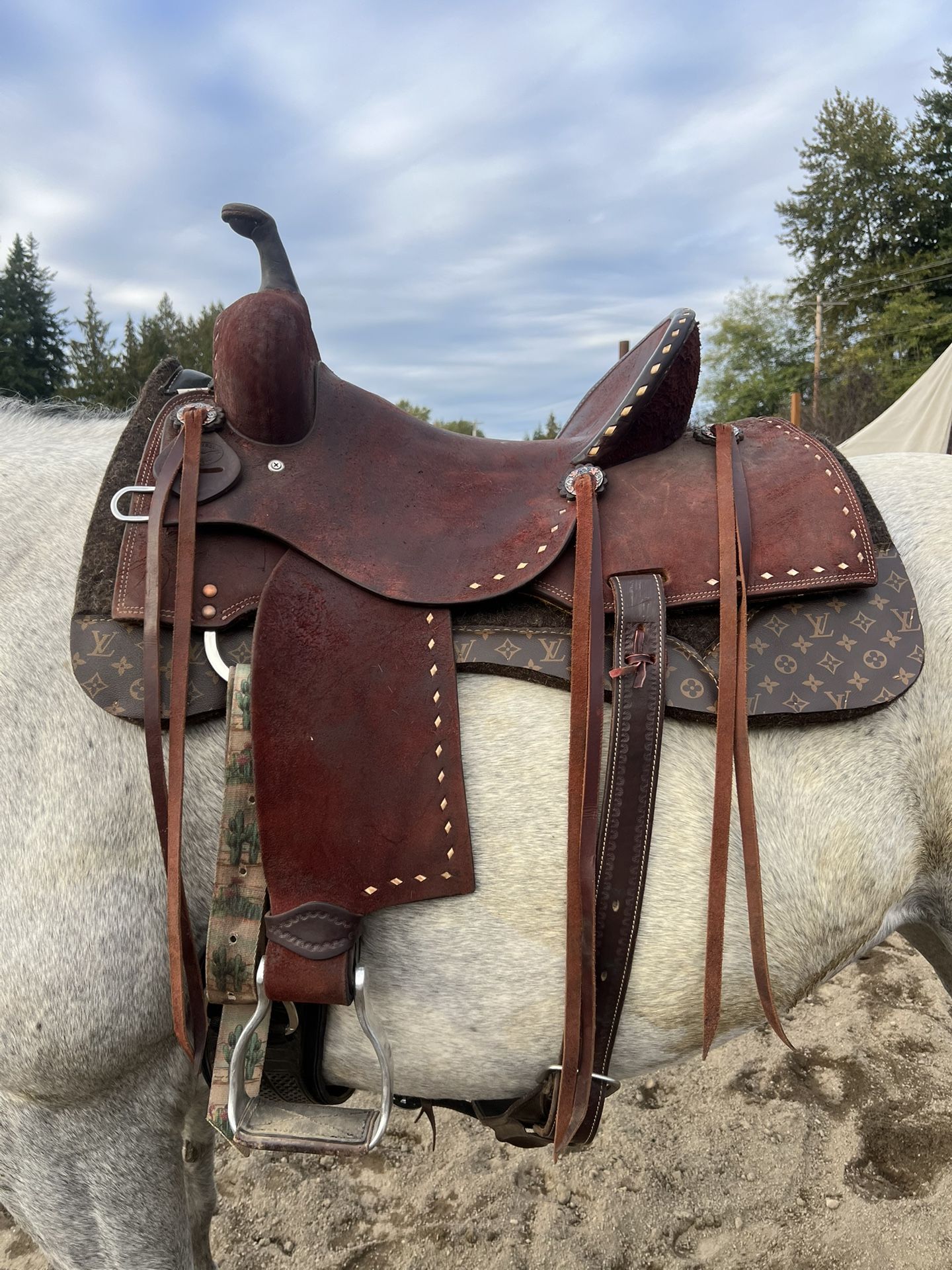 Paul Taylor Stockyards Barrel Saddle