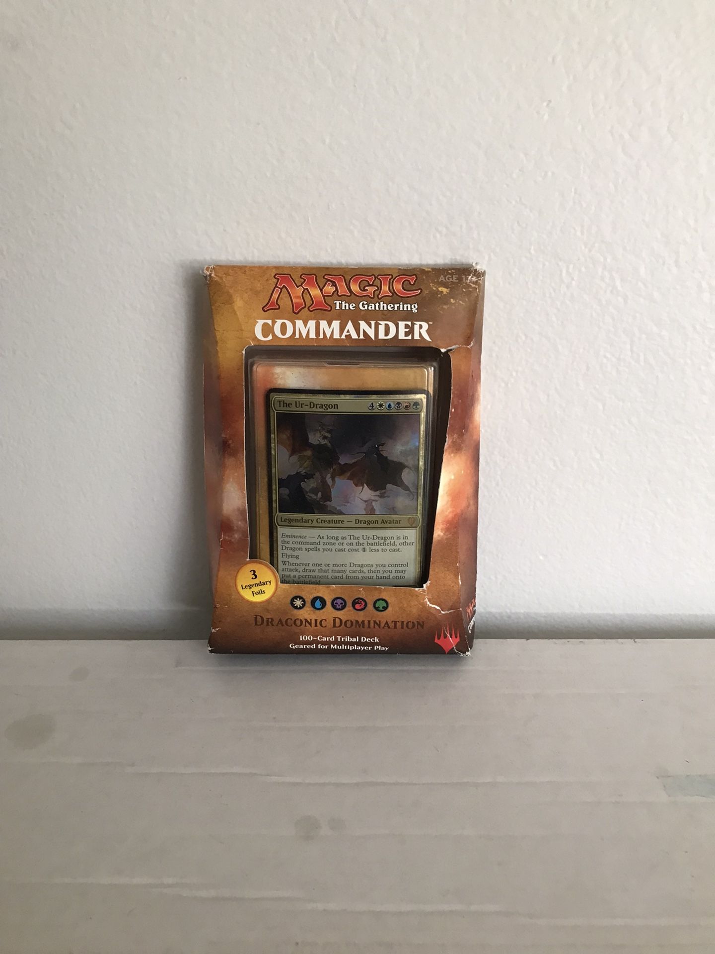 Magic The Gathering Draconic Domination Commander EDH Precon Deck MTG