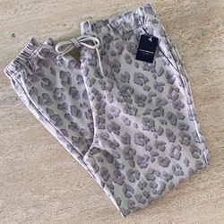 NWT LUCKY BRAND LEOPARD JOGGERS!