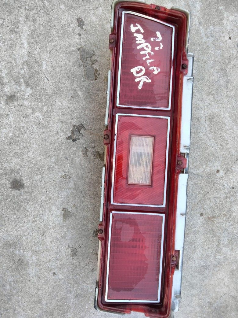 1977 Chevy Impala Driver Side Tail Lamp