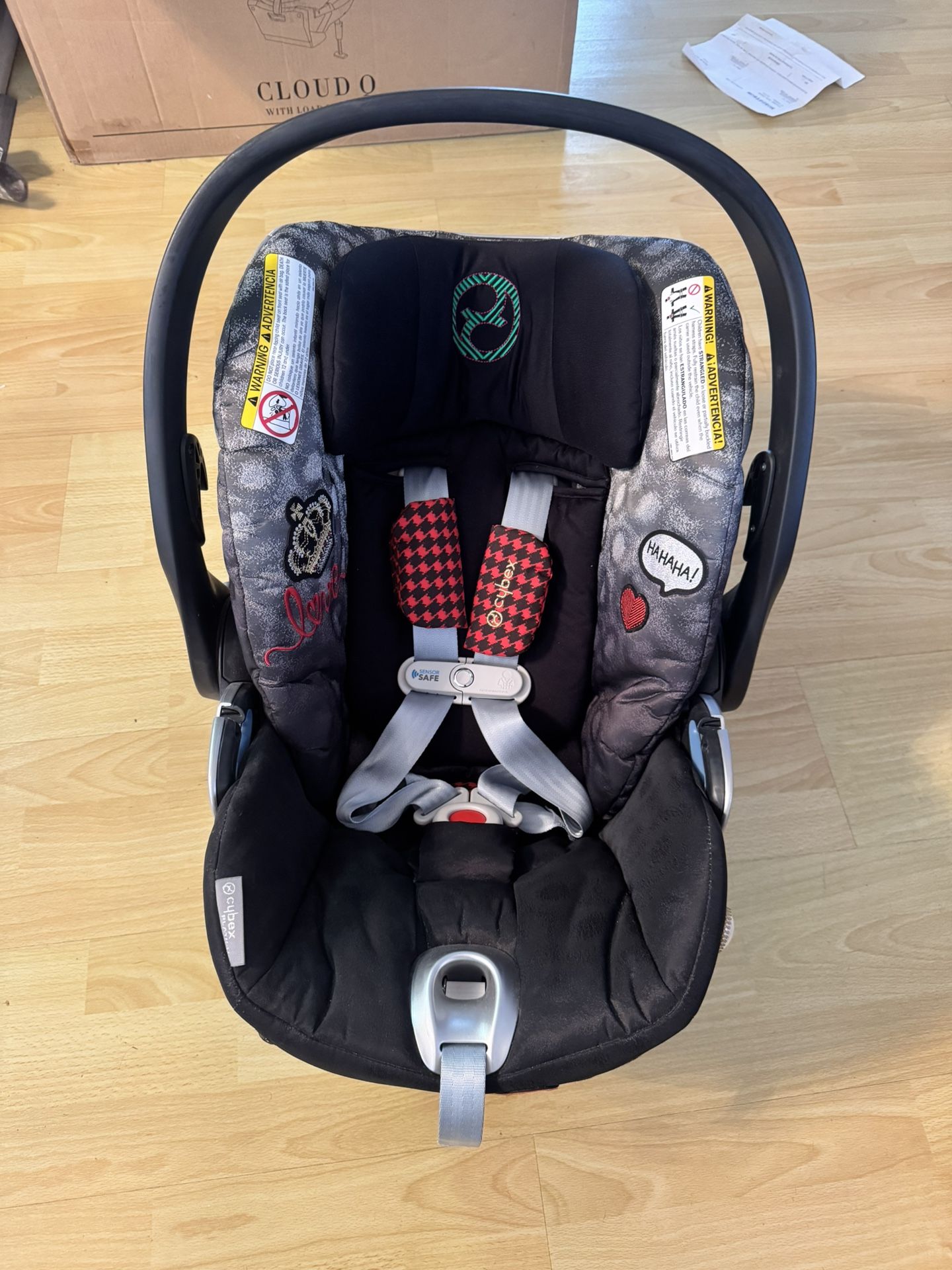 CYBEX CLOUD Q PLUS REBELLIOUS INFANT CAR SEAT