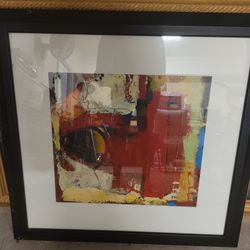 Abstract  Pic Red Primary Color