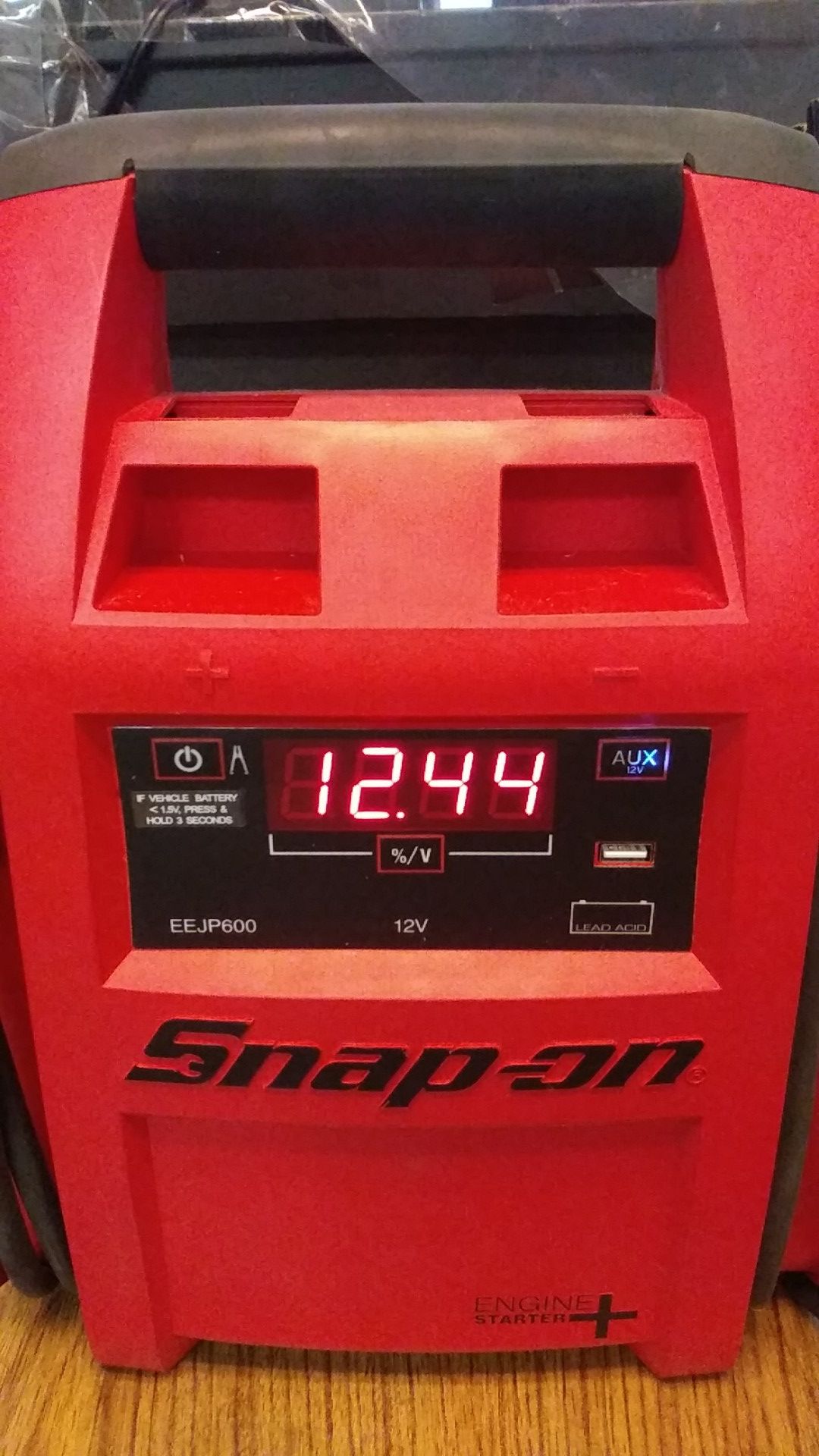 Snap-on engine starter