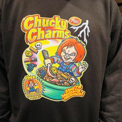 Chucky Charms Sweatshirt  $25