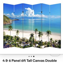 Wall divider 6 panels