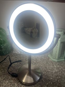 Mirror With Lighting Two Sided