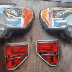 2017 F-150  Headlights and Taillights $250