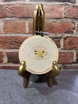 Hand Embroidery “Spot Of Tea”