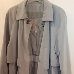 Ladies Fleet Street Seafoam Green Raincoat 12P