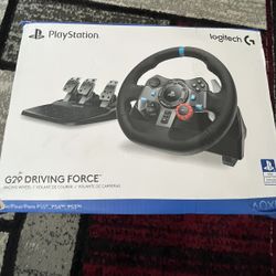 G29 force feedback racing wheel for Ps5 & Ps4