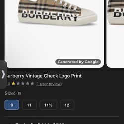 BURBERRY SHOES 