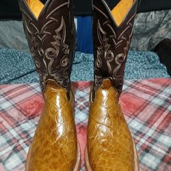 Christmas 🎄 Special Crocodile Belly 🐊 Boots 