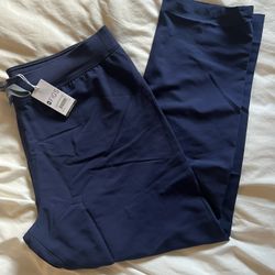 Figs Livingston Basic Scrub Pants Women’s Size XXL Tall Navy Blue T21003T NEW