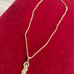 10k Gold Rope Chain 