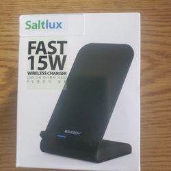 New And Never Used Fast 15W Wireless Cell Phone Charger