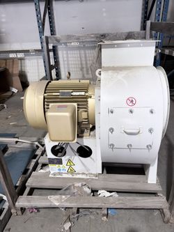 60HP Baldor motor w/ Exhaust Fan