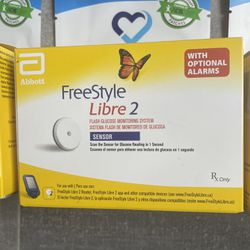 Freestyles Libre 2 Sensor Lot Of 3  For $100