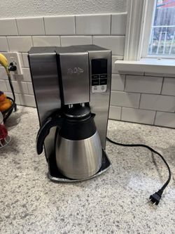 coffee machine Mr. Coffee 10-Cup Programmable Coffee Maker, Insulated Thermal Carafe, Brew Strength
