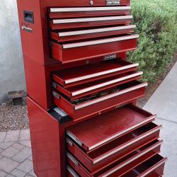 Sears Craftsman 3 Tier Rollaway Tool Box .