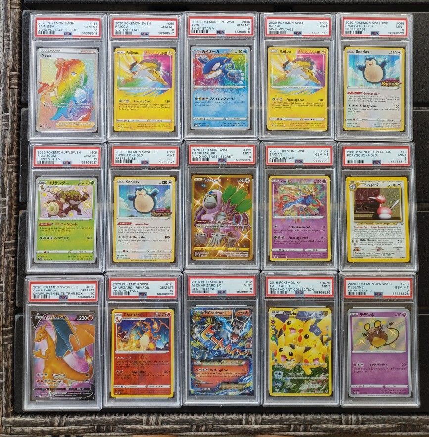 Pokemon PSA Graded Cards
