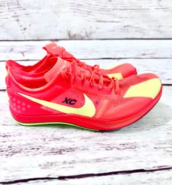 Size 10 - Nike ZoomX Dragonfly XC Bright Crimson Cross Country Spikes DX7992-800