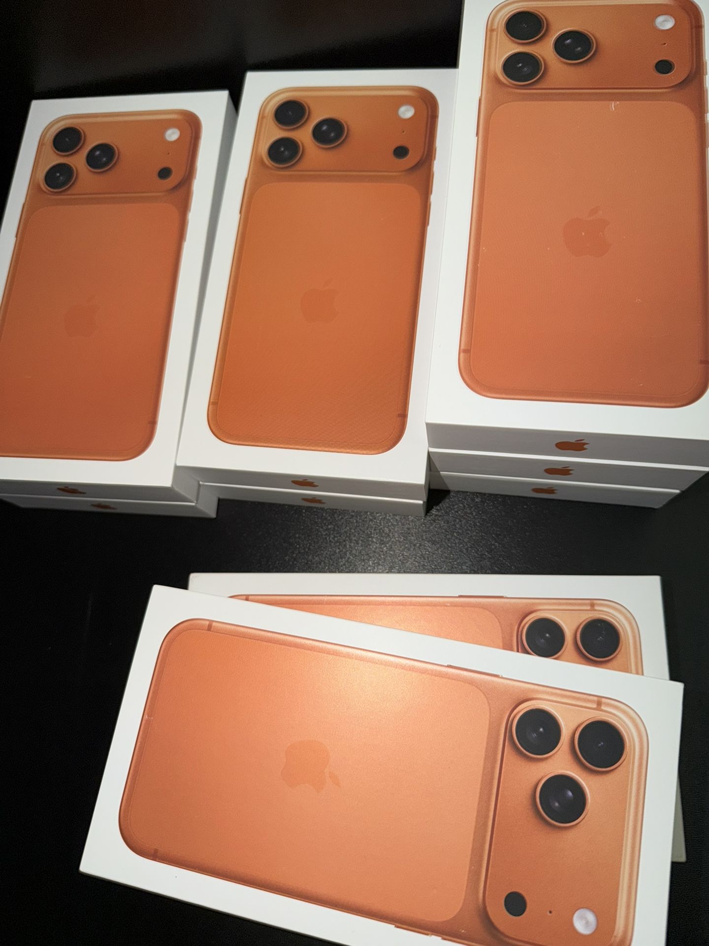 Apple iPhone 17 Pro Max Orange Unlocked $1350 Each with Receipt