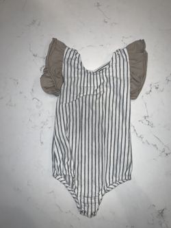 Girls Onesie w/open back 12-18 months