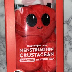 Brand NEW! 🦞   Happy Helpers-Menstruation Crustacean Heating Pad - Feminine / Body Care Product