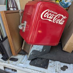 Vintage Coca-Cola Outboard Motor Dispenser