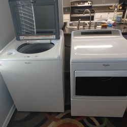 Washer and Dryer Set