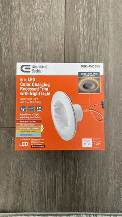 Commercial Electric 6 in. LED Recessed Light