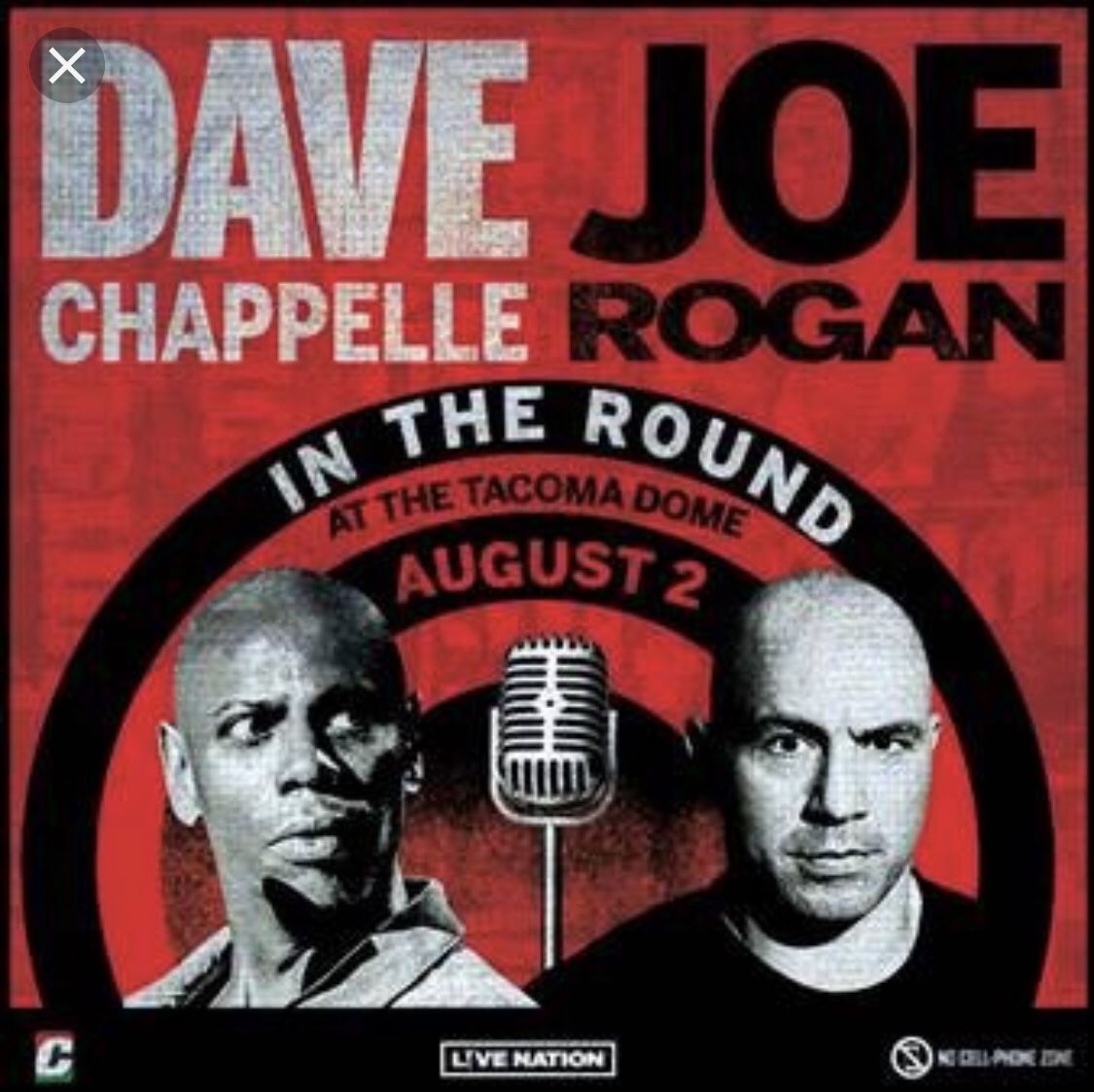 Dave Chappelle and Joe Rogan