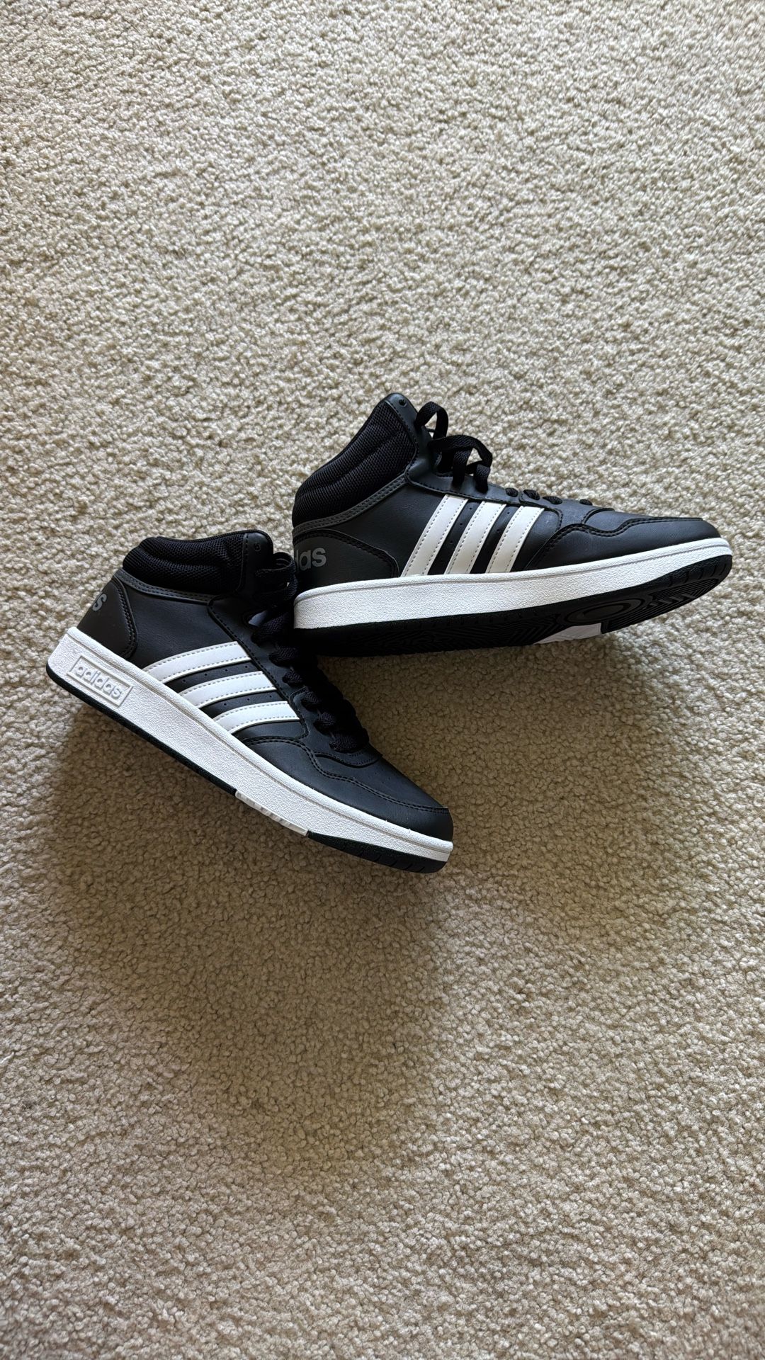 Adidas Youth 5 Shoes Black White Street