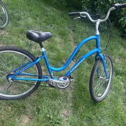 Electra Townie 3 speed beach cruiser bicycle  26” wheels comfort bike 