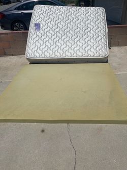 Serta Perfect Sleeper Mill Creek California King Mattress + Foam Topper