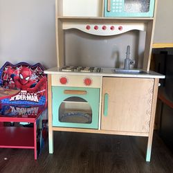 Wooden Play Kitchen