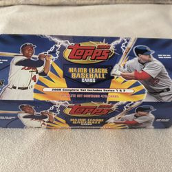 2000 Topps baseball card Factory Set Complete 