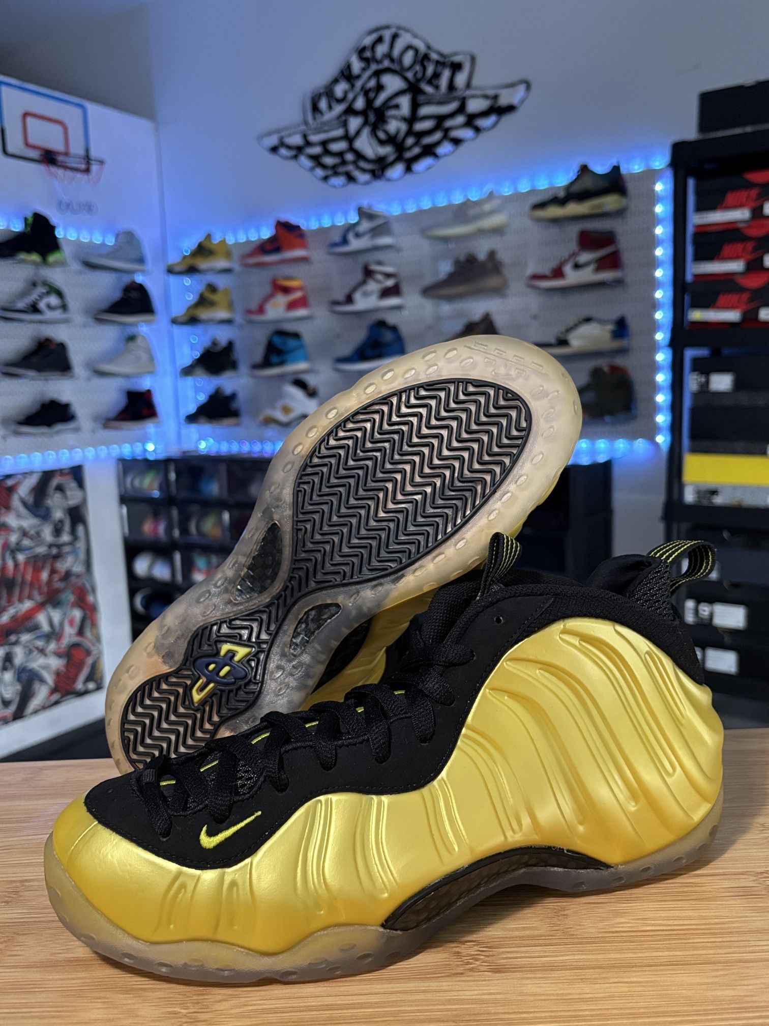 NIKE FOAMPOSITE ONE “ELECTROLIME” SIZE 10.5