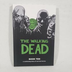 Walking Dead Book 10 Hardcover Robert Kirkman Survival Horror Graphic Novel