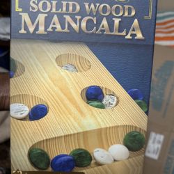 Brand New In Opened wooden Mancala 