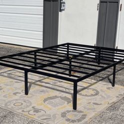 New FULL Size 18”h Platform Bed Frame 